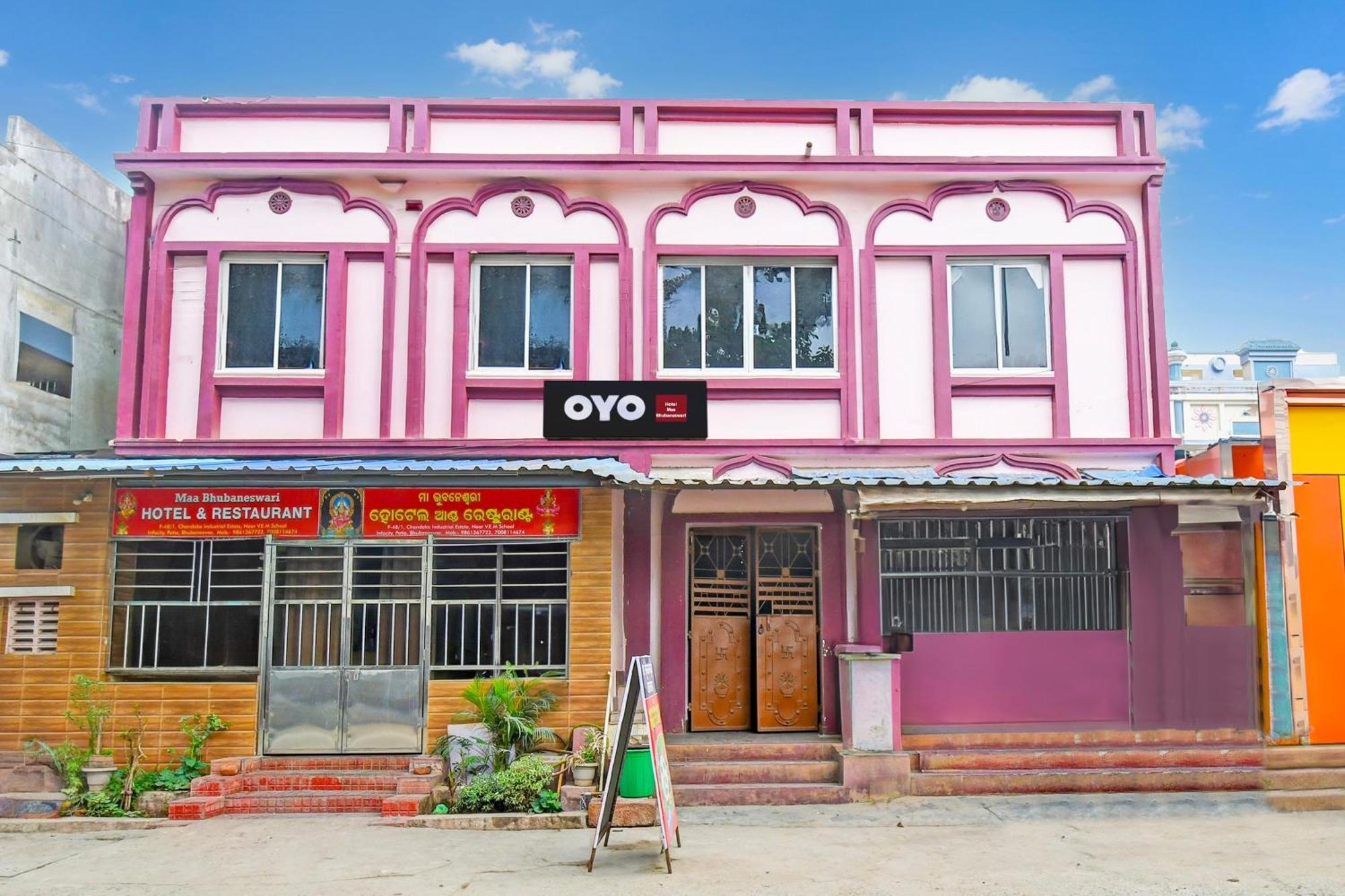 Super Hotel O Maa Bhubaneswari Hotel Exterior foto